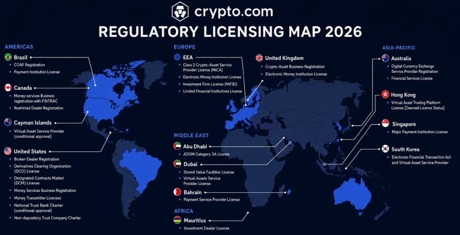 Crypto.com regelgeving in Europa met MiCA en EMI licenties via Malta